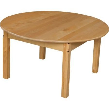 WOOD DESIGNS ‚Ñ¢ 36" Round Table with 18" Legs WD83618